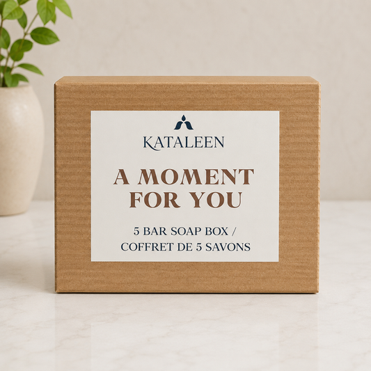 A Moment for You - 5 Bar Soap Box Subscription
