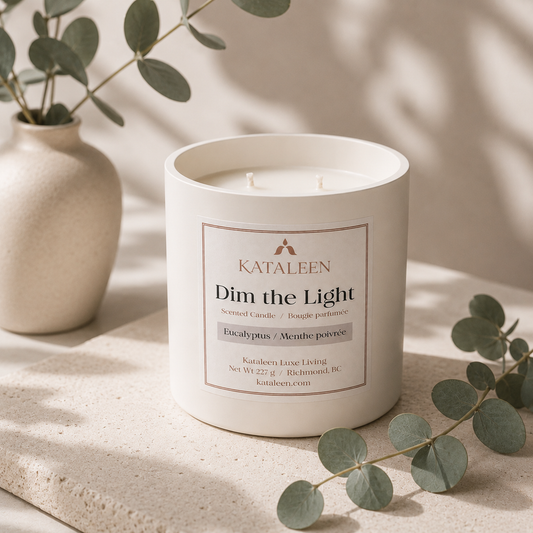 Dim the Light — Migraine Awareness Candle